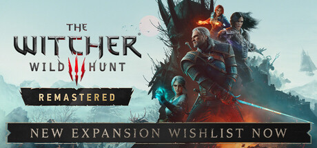 The Witcher 3: Wild Hunt — Remastered cover art