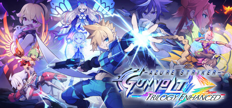 Azure Striker Gunvolt Trilogy Enhanced cover art