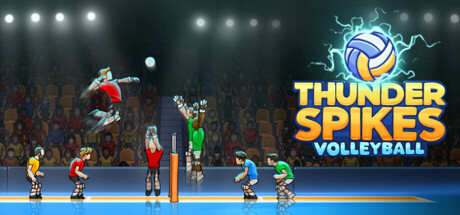 Thunder Spikes Volleyball cover art