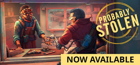 Probably Stolen - Cyberpunk Shopkeeper Sim cover art